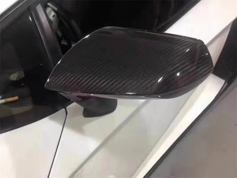 Used for  Aventador LP700 LP720 LP750SV Modified Dry Carbon Fiber Replacement Mirror Housing Body Kit